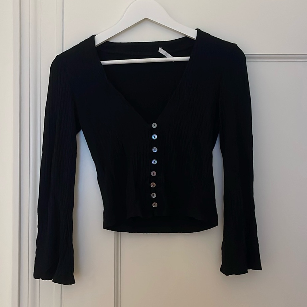 Button Up Reformation Top